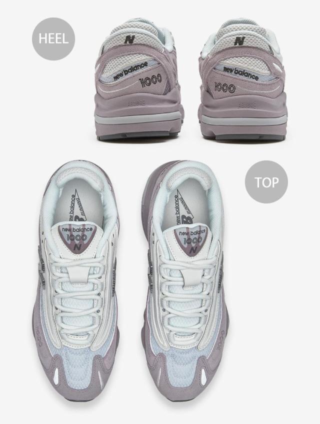 New Balance ニューバランス スニーカー M1000 シューズ M1000PSY WHITE PURPLE パープル M1000PSB WHITE LIGHT GRAY ライトグレー_4