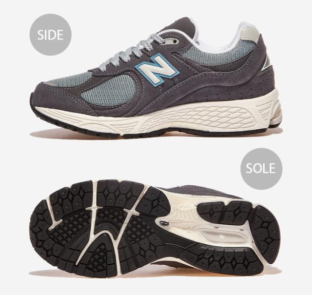 New Balance ニューバランス スニーカー M2002RFB シューズ NewBalance2002 グレー ブルー レトロ スウェード メンズ レディース_2