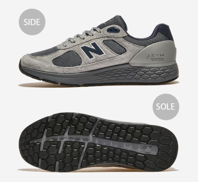 New Balance ニューバランス スニーカー MW1880L1 シューズ NewBalance1880 グレー メッシュ 本革 ウォーキングシューズ メンズ_2