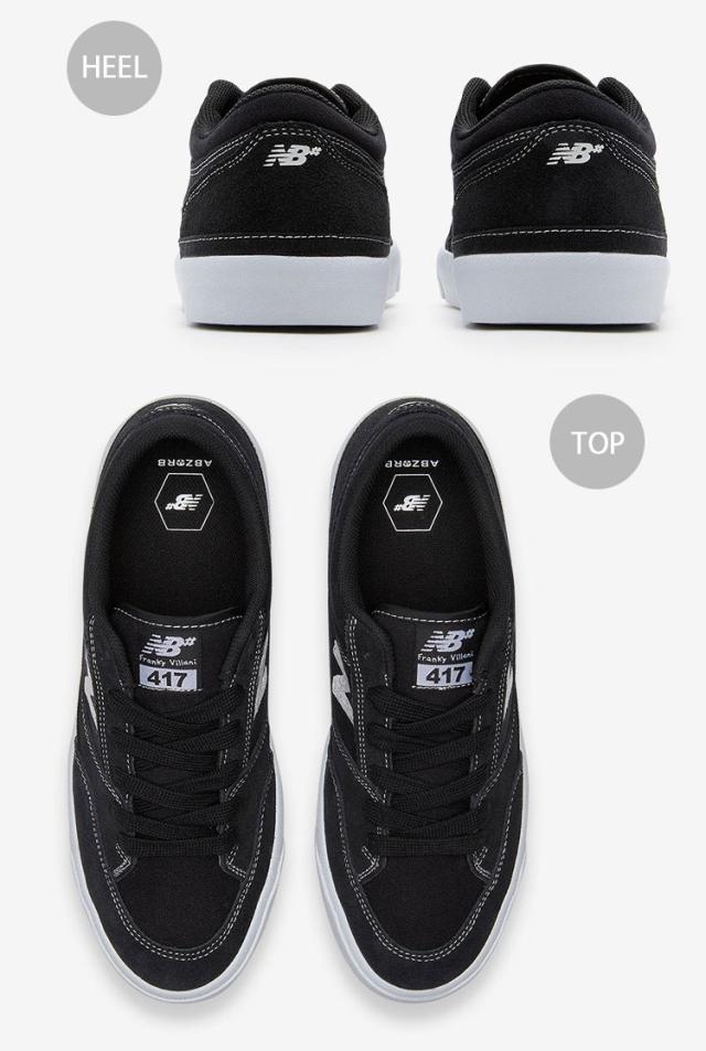 New Balance ニューバランス スニーカー NM417LBS BLACK シューズ NewBalance417 ブラック スケートシューズ スエード メンズ_3