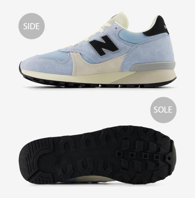New Balance ニューバランス スニーカー U475PB シューズ NewBalance475 ライトブルー スエード レザーアッパー メンズ レディース_2