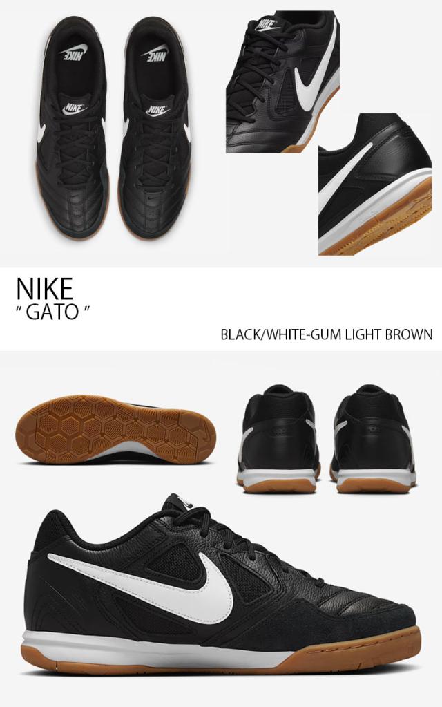 NIKE ナイキ スニーカー GATO ガト HQ6019-001 ローカット ブラック ホワイト メンズ レディース 男性用 女性用 男女共用_2