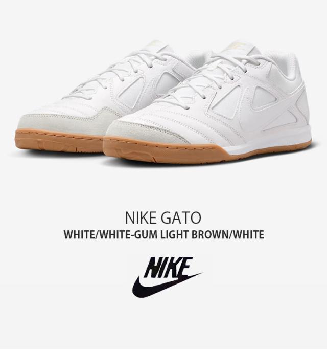 NIKE ナイキ スニーカー GATO ガト HQ6019-100 ローカット ホワイト メンズ レディース 男性用 女性用 男女共用_1