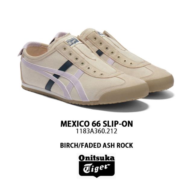 みず Onitsuka Tiger オニツカタイガー スニーカーMEXICO 66 SLIP-ON