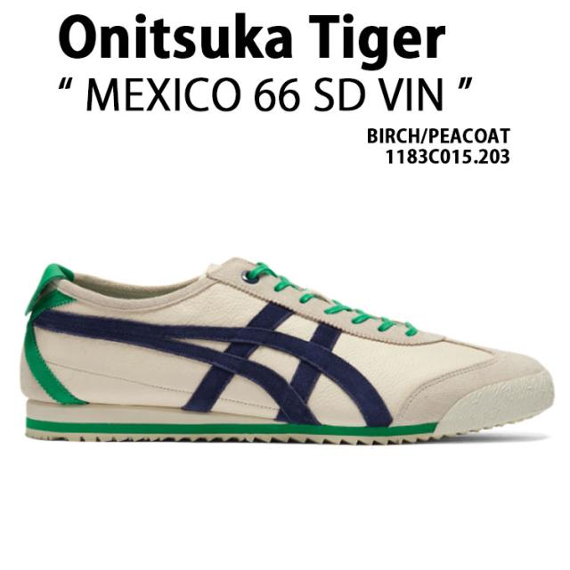 Onitsuka Tiger オニツカタイガー スニーカー MEXICO 66 SD VIN BIRCH PEACOAT 1183C015.203 メキシコ66 SD ヴィン バーチ ピーコート