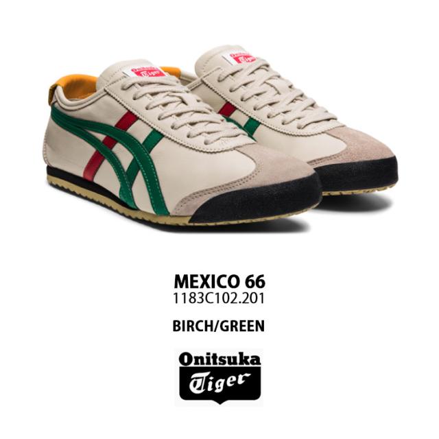 Onitsuka Tiger オニツカタイガー スニーカー MEXICO 66 BIRCH GREEN 1183C102.201 メキシコ66 バーチ グリーン_1