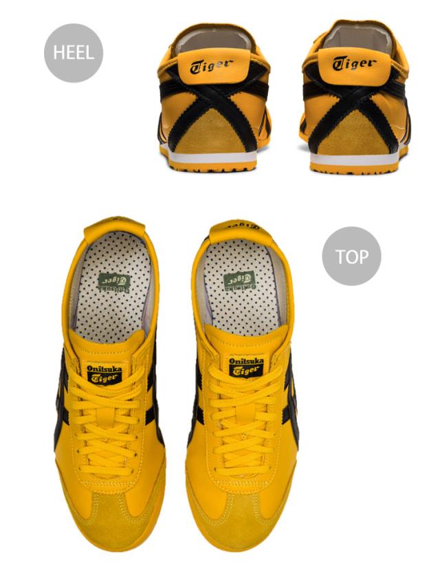 Onitsuka Tiger オニツカタイガー スニーカー MEXICO 66 YELLOW BLACK 1183C102.751 メキシコ66 イエロー ブラック_3