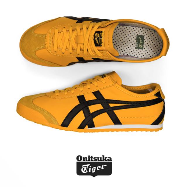 Onitsuka Tiger オニツカタイガー スニーカー MEXICO 66 YELLOW BLACK 1183C102.751 メキシコ66 イエロー ブラック_4