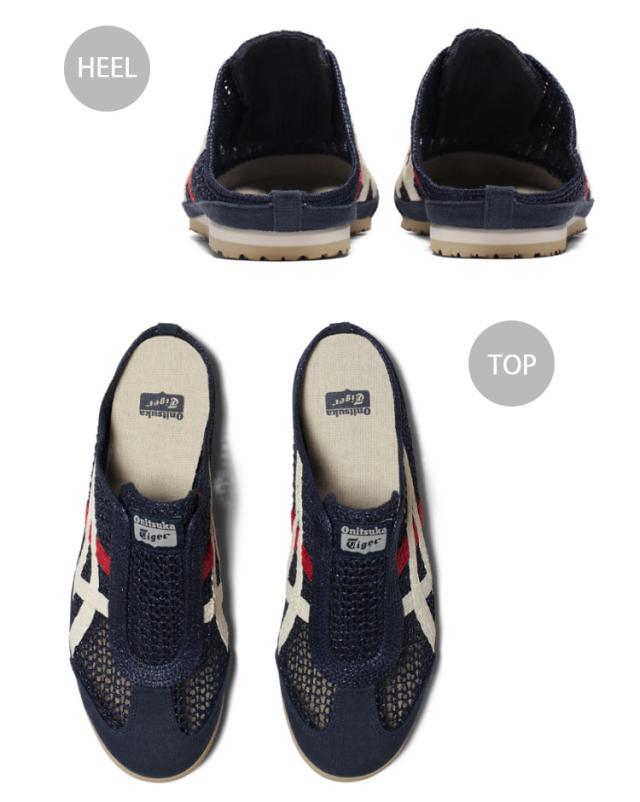 Onitsuka Tiger オニツカタイガー ミュール MEXICO 66 SABOT IRON NAVY CREAM 1183C123.400 サボット アイロンネイビー クリーム_3
