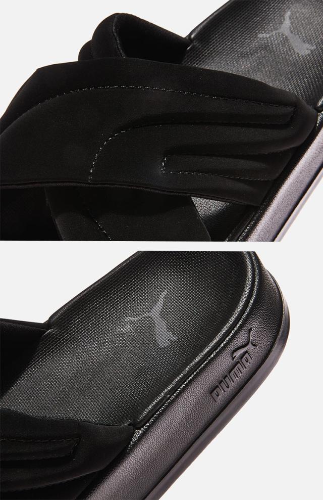 PUMA プーマ サンダル LEADCAT PLATFORM PUMA BLACK COOL DARK GRAY PKI40034001 リードキャット プラットフォーム ブラック グレイ_4