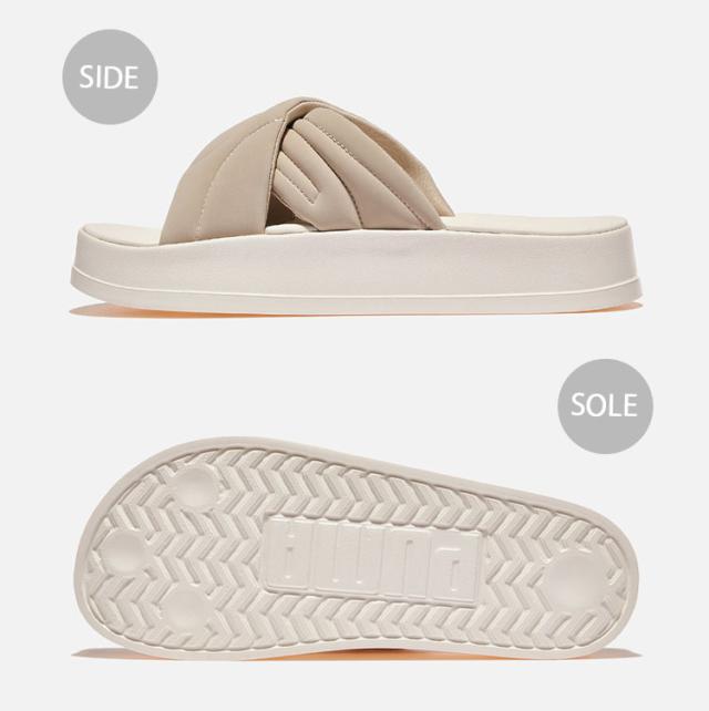 PUMA プーマ サンダル LEADCAT PLATFORM DESERT DUST WARM WHITE PKI40034002 リードキャット プラットフォーム デザートダスト 厚底_2