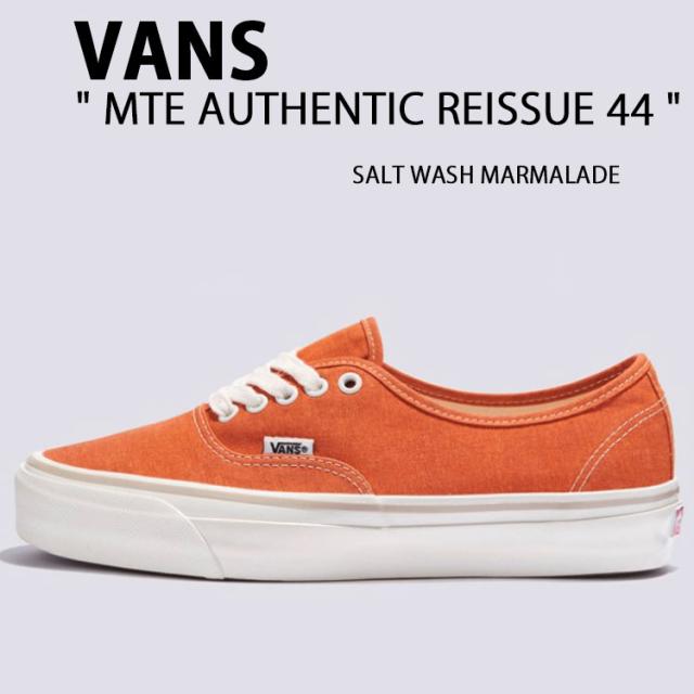 VANS バンズ スニーカー MTE AUTHENTIC REISSUE 44 SALT WASH MARMALADE VN000CW252K MET オーセンティック リシュー 44 マーマレード