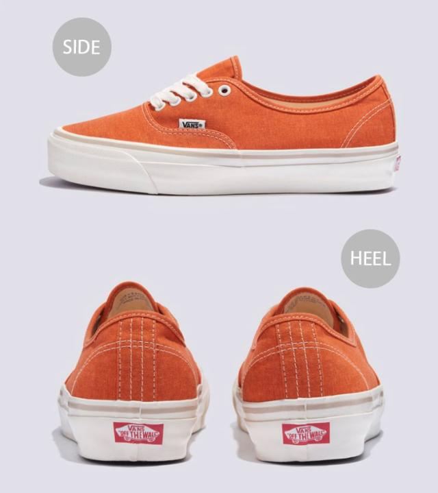 VANS バンズ スニーカー MTE AUTHENTIC REISSUE 44 SALT WASH MARMALADE VN000CW252K MET オーセンティック リシュー 44 マーマレード