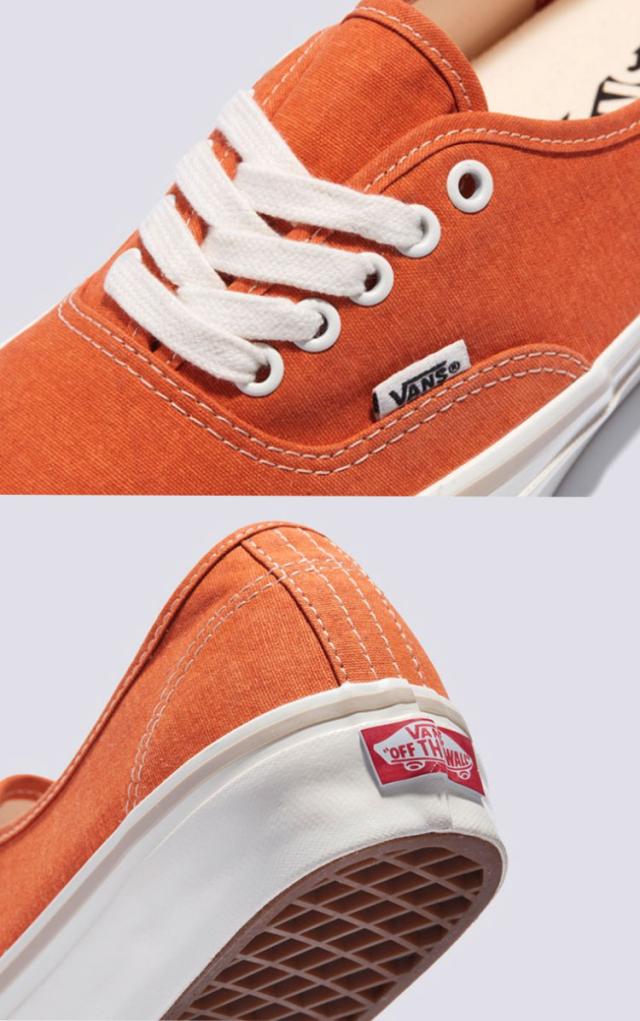 VANS バンズ スニーカー MTE AUTHENTIC REISSUE 44 SALT WASH MARMALADE VN000CW252K MET オーセンティック リシュー 44 マーマレード