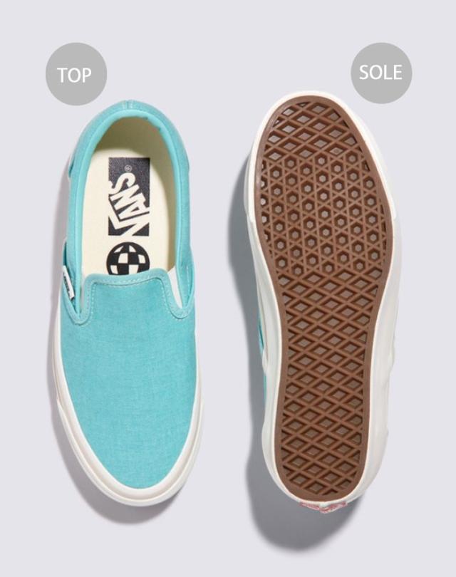VANS バンズ スニーカー MTE SLIP-ON REISSUE 98 VN000CWALZZ スリッポン リイシュー 98 ソルト ウォッシュ プール ブルー レディース 女性用_3