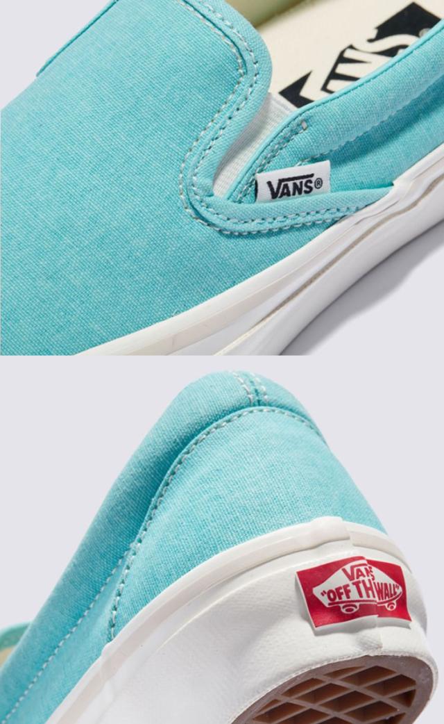 VANS バンズ スニーカー MTE SLIP-ON REISSUE 98 VN000CWALZZ スリッポン リイシュー 98 ソルト ウォッシュ プール ブルー レディース 女性用_4