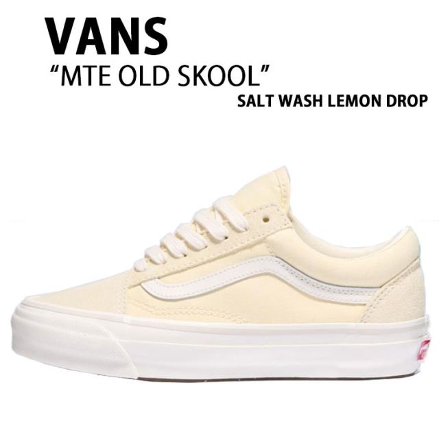VANS バンズ スニーカー MTE OLD SKOOL VN000CY2ZV3 エムティーイー オールドスクール ソルト ウォッシュ レモン ドロップ メンズ レディース 男性用 女性用