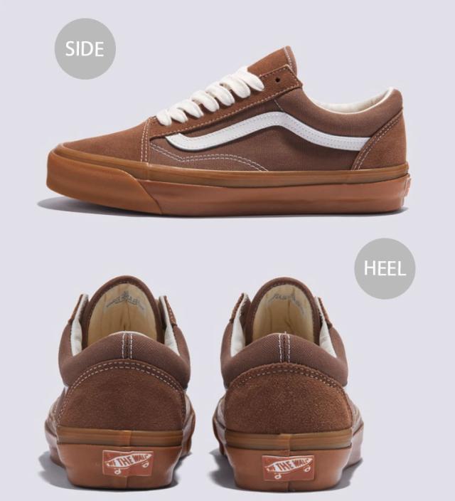 VANS バンズ スニーカー OLD SKOOL GUM SEPIA VN000D560E0 オールドスクール ガムセピア シューズ スエード ガムソール_2