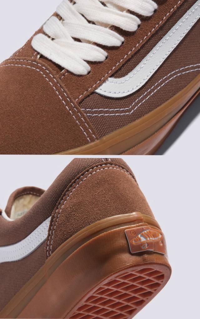 VANS バンズ スニーカー OLD SKOOL GUM SEPIA VN000D560E0 オールドスクール ガムセピア シューズ スエード ガムソール_4