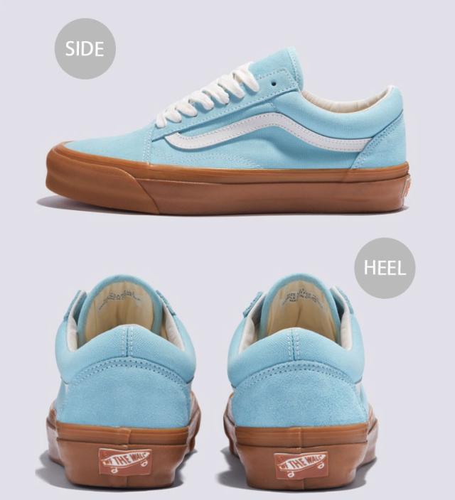 VANS バンズ スニーカー OLD SKOOL GUM CRYSTAL BLUE VN000D56CAU オールドスクール ガムクリスタルブルー スエード ガムソール_2