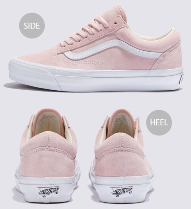 VANS バンズ スニーカー PREMIUM PIG SUEDE OLD SKOOL VN000D56ESH プレミアム ピッグ スウェード オールドスクール セペア ローズ メンズ レディース 男性用 女性用_2
