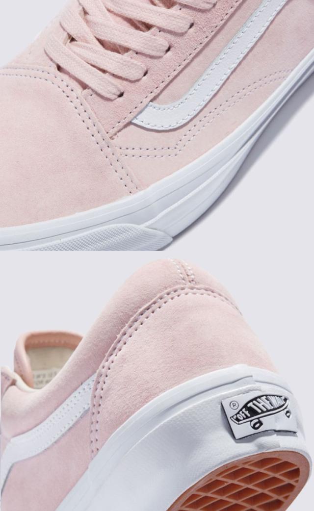 VANS バンズ スニーカー PREMIUM PIG SUEDE OLD SKOOL VN000D56ESH プレミアム ピッグ スウェード オールドスクール セペア ローズ メンズ レディース 男性用 女性用_4