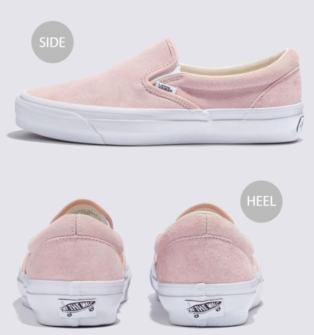 VANS バンズ スニーカー PREMIUM PIG SUEDE CLASSIC SLIP-ON 98