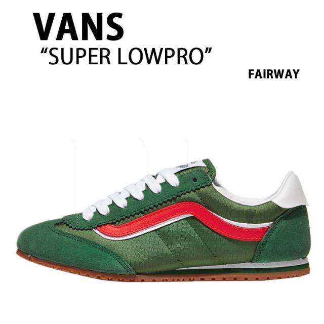 VANS バンズ スニーカー SUPER LOWPRO FAIRWAY VN000D83BR シューズ スーパー ロープロ フェアウェイ メンズ レディース