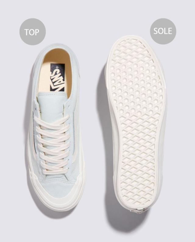 VANS バンズ スニーカー PREMIUM OLD SKOOL 136 VN000SHMFDF プレミアム オールドスクール 136 スパ ブルー マシュマロ レディース 女性用_3