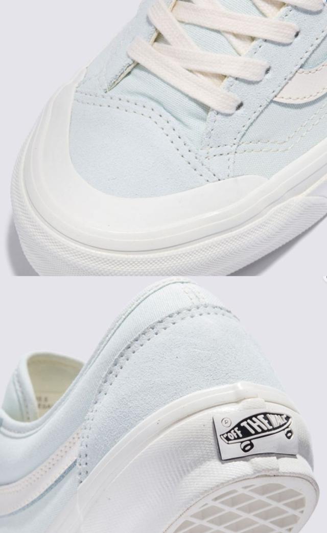 VANS バンズ スニーカー PREMIUM OLD SKOOL 136 VN000SHMFDF プレミアム オールドスクール 136 スパ ブルー マシュマロ レディース 女性用_4