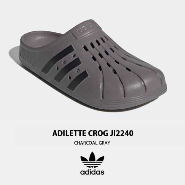 adidas originals アディダス サンダル クロッグサンダル ADILETTE CROG SANDAL シャワー GRAY JI2240 MAUVE JI2242 BLACK  IG9163