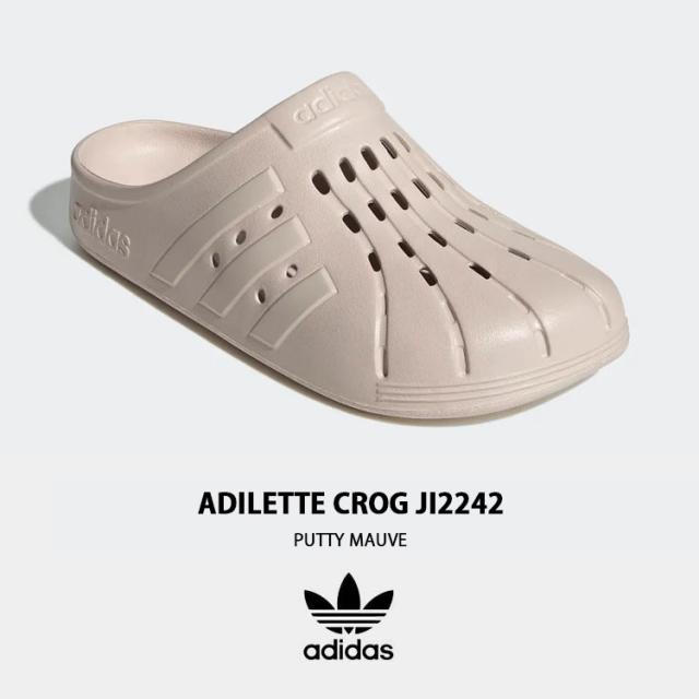 adidas originals アディダス サンダル クロッグサンダル ADILETTE CROG SANDAL シャワー GRAY JI2240 MAUVE JI2242 BLACK  IG9163
