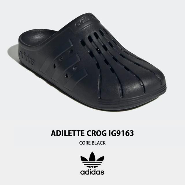 adidas originals アディダス サンダル クロッグサンダル ADILETTE CROG SANDAL シャワー GRAY JI2240 MAUVE JI2242 BLACK  IG9163