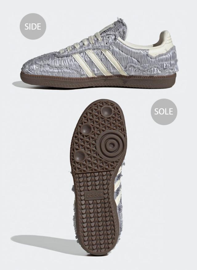 adidas originals アディダス レディース スニーカー Caroline H? Samba OG Satin サンバ RED JP9281 NAVY JP9282 SILVER JP9283_11