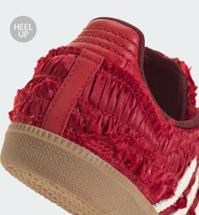 adidas originals アディダス レディース スニーカー Caroline H? Samba OG Satin サンバ RED JP9281 NAVY JP9282 SILVER JP9283_5