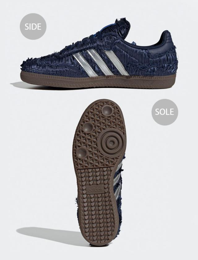 adidas originals アディダス レディース スニーカー Caroline H? Samba OG Satin サンバ RED JP9281 NAVY JP9282 SILVER JP9283_7