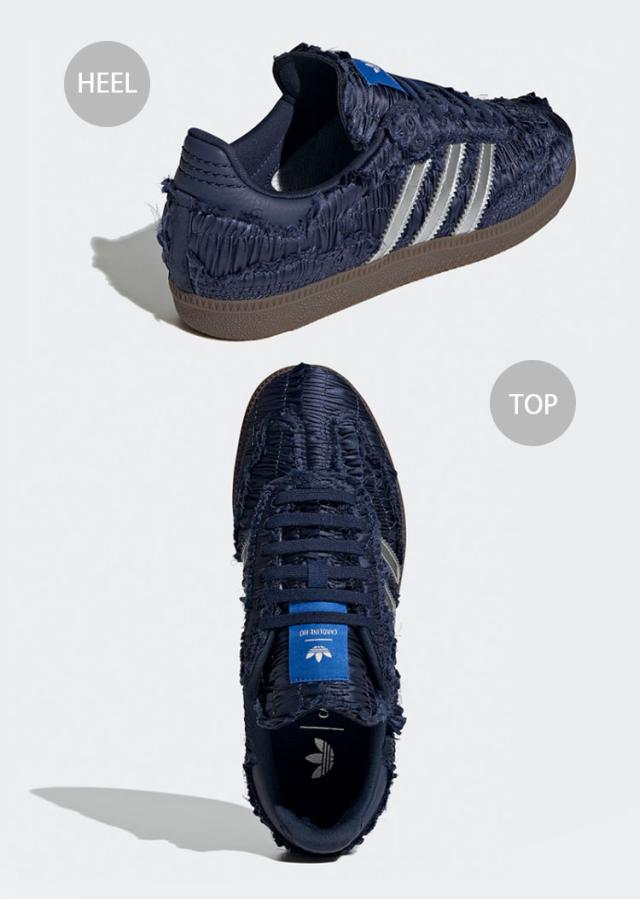 adidas originals アディダス レディース スニーカー Caroline H? Samba OG Satin サンバ RED JP9281 NAVY JP9282 SILVER JP9283_8
