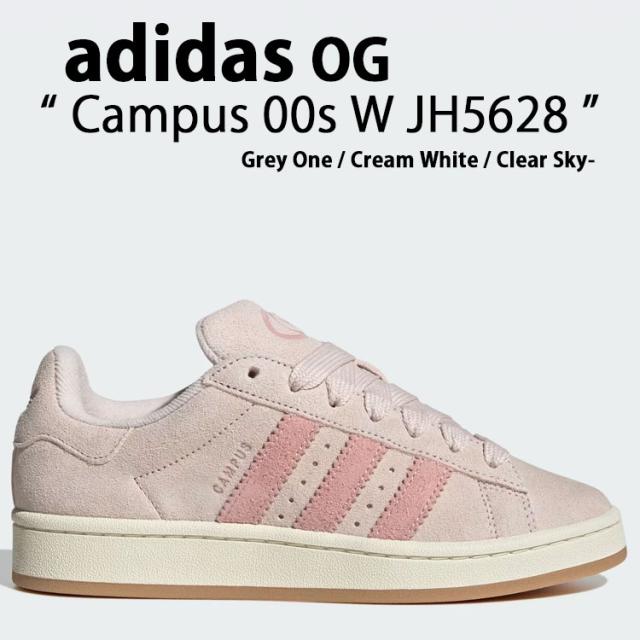 adidas Originals アディダス オリジナルス スニーカー CAMPUS 00S Wonder Quartz / Cream White / Wonder Mauve JH7275 キャンパス00S シューズ セミピンクスパーク コアブラック クラウドホワイト スウェードシューズ