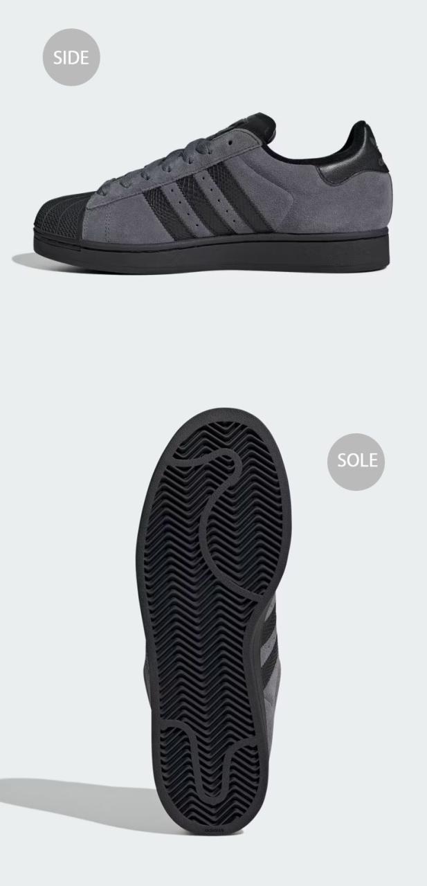 adidas アディダス スニーカー adidas SUPERSTAR II JH7697 Onix / Core Black / Legend Marine スーパースター II シューズ オニックス コアブラック レジェンドマリーン_2