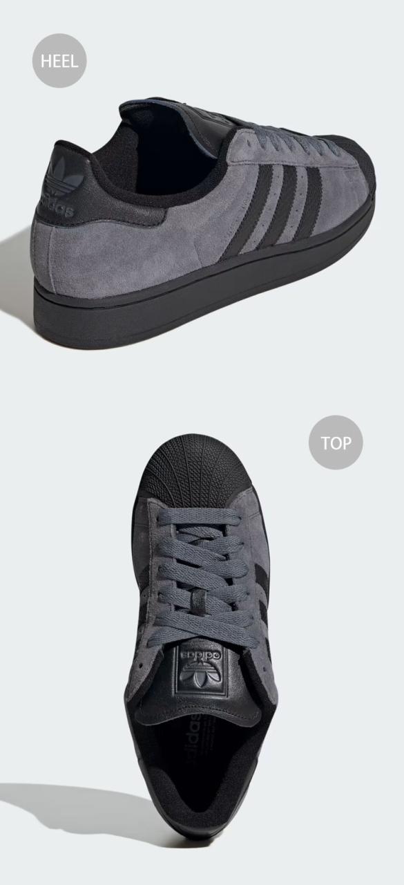 adidas アディダス スニーカー adidas SUPERSTAR II JH7697 Onix / Core Black / Legend Marine スーパースター II シューズ オニックス コアブラック レジェンドマリーン_3
