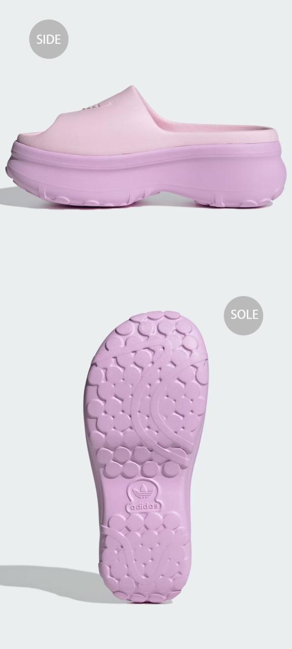 adidas originals アディダス レディース サンダル 厚底サンダル  ADIFOM STAN SLIDE スタンスミスサンダル JI2613 Cloud White / Grey Two / Core Black スライドサンダル オープントゥサンダル レディースサンダル_2