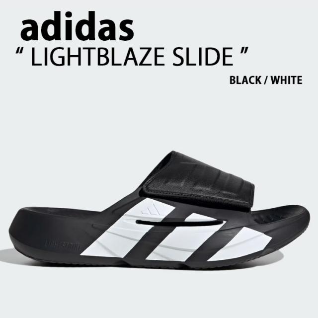 adidas originals アディダス 厚底 サンダル LIGHTBLAZE SLIDE JR1253 シューズ ライトブレイズ スライド ブラック メンズ レディース