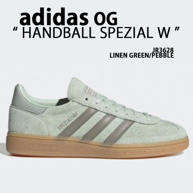 adidas originals アディダス レディース スニーカー HANDBALL SPEZIAL W GREEN SILVER JR3628 ハンドボール スペツィアル グリーン
