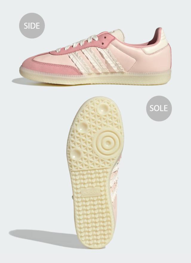 adidas originals アディダス レディース スニーカー SAMBA OG Ruffle Stripes サンバラッフルストライプ JR8830 クォーツ JR8829 スカイ_3