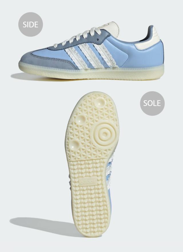 adidas originals アディダス レディース スニーカー SAMBA OG Ruffle Stripes サンバラッフルストライプ JR8830 クォーツ JR8829 スカイ_7