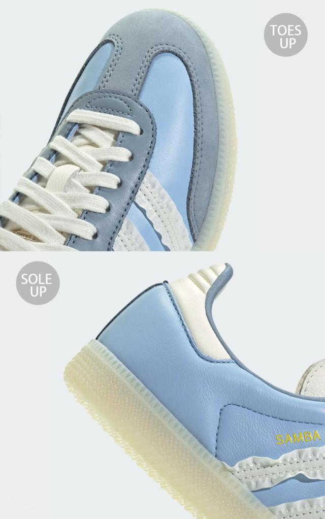 adidas originals アディダス レディース スニーカー SAMBA OG Ruffle Stripes サンバラッフルストライプ JR8830 クォーツ JR8829 スカイ_9