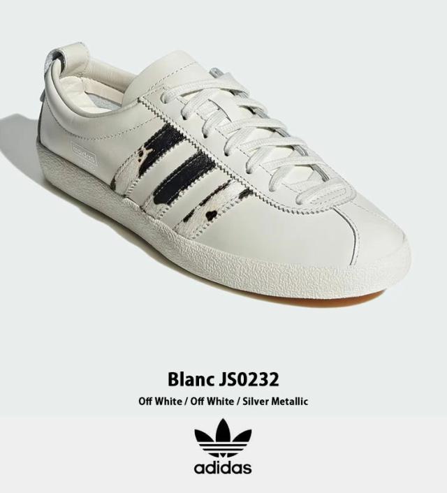 adidas アディダス スニーカー adidas BLANC W JS0232 Off White / Off White / Silver Metallic ジャバー ハイ カット シューズ オフホワイト オフホワイト シルバーメタリック_1