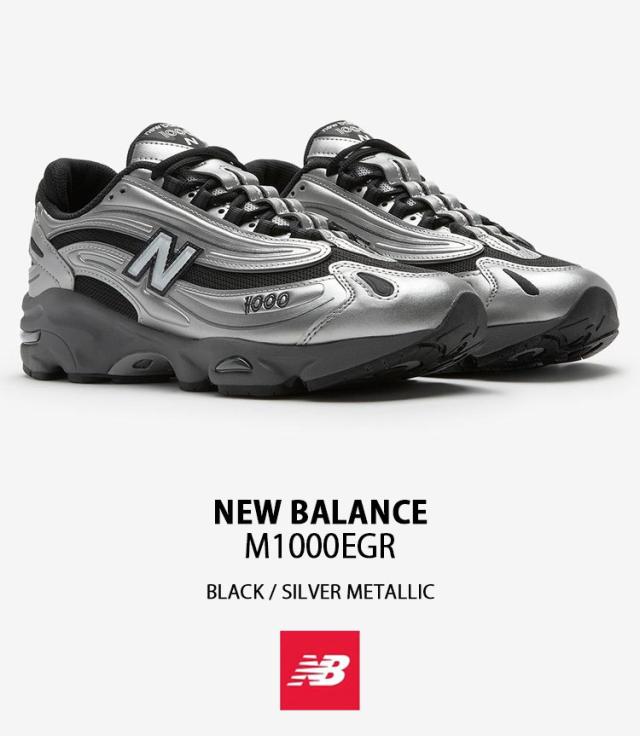 New Balance M1000EGR 28cm シルバー/ブラック New Balance ニューバランス スニーカー M1000EGR BLACK SILVER