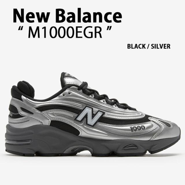 New Balance M1000EGR シルバー/ブラック スニーカー New Balance ニューバランス スニーカー M1000EGR BLACK SILVER