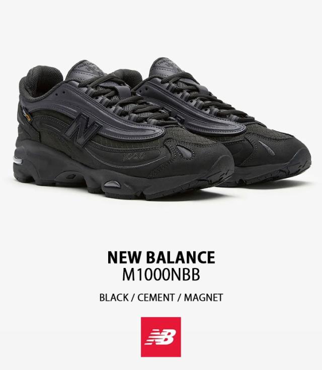 New Balance ニューバランス スニーカー M1000NBB BLACK GRAY シューズ NewBalance1000 ブラック グレー メンズ レディース_1